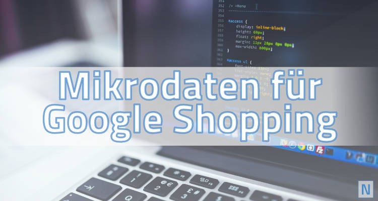Microdata voorzien voor Google Shopping in OXID eShop