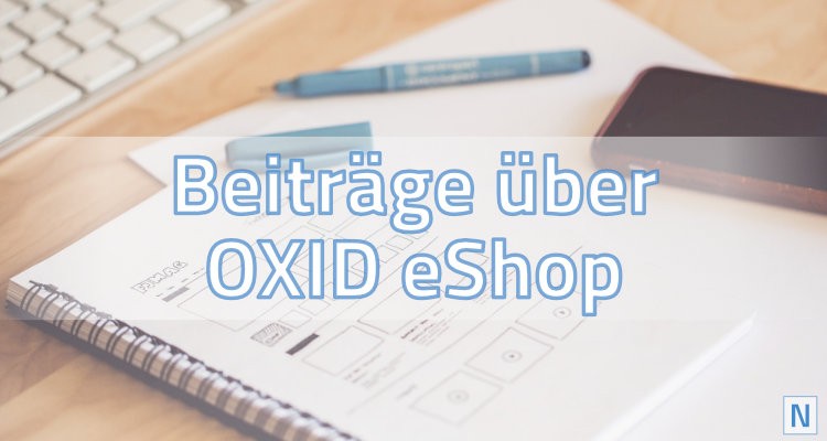 Artikelen over OXID eShop